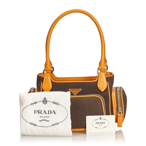 prada borsa vintage canvas|prada shoulder bag.